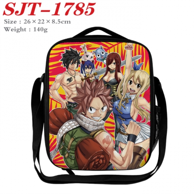 Fairy tail Anime Lunch Bag Crossbody Bag 26x22x8.5cm 