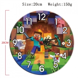 Minecraft Anime print alarm cl...