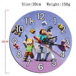 Minecraft Anime print alarm cl...