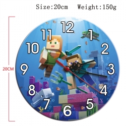 Minecraft Anime print alarm cl...