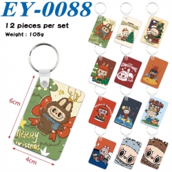 LABUBU Anime rectangular keych...