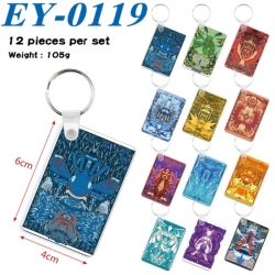Pokemon Anime rectangular keyc...