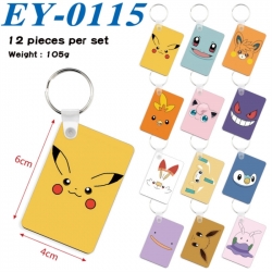 Pokemon Anime rectangular keyc...