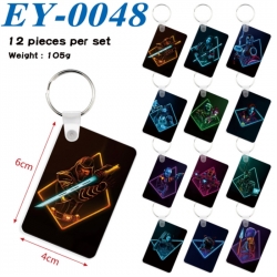 Marvel Anime rectangular keych...