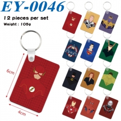 Marvel Anime rectangular keych...