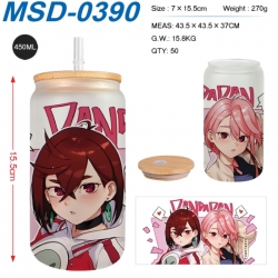 Dandadan Anime frosted glass c...