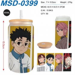 Dandadan Anime frosted glass c...