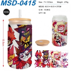Hazbin Hotel Anime frosted gla...