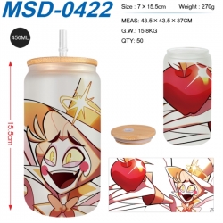 Hazbin Hotel Anime frosted gla...