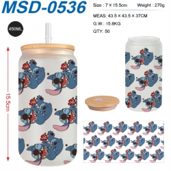 Lilo & Stitch Anime frosted gl...