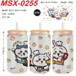Chiikawa Anime frosted glass c...