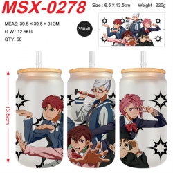 Dandadan Anime frosted glass c...