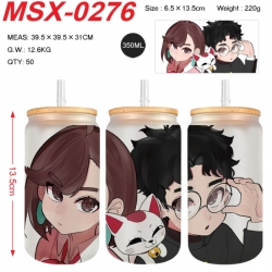 Dandadan Anime frosted glass c...