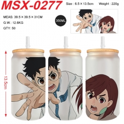 Dandadan Anime frosted glass c...