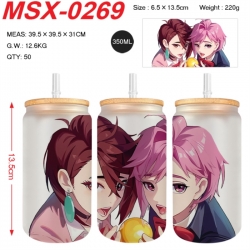 Dandadan Anime frosted glass c...