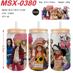 One Piece Anime frosted glass ...