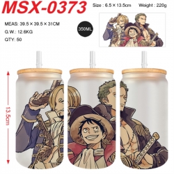 One Piece Anime frosted glass ...