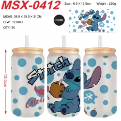 Lilo & Stitch Anime frosted gl...