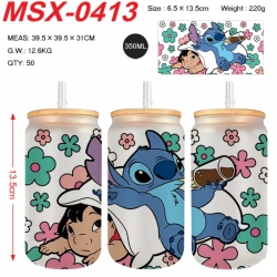 Lilo & Stitch Anime frosted gl...