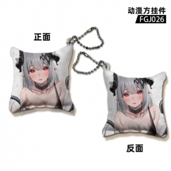 Arknights Game pillow keychain...