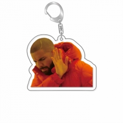 Emoticon Anime Acrylic Keychai...