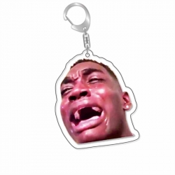Emoticon Anime Acrylic Keychai...
