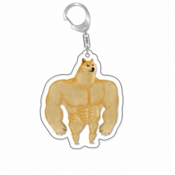 Emoticon Anime Acrylic Keychai...