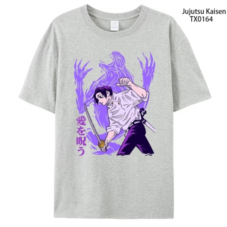 Jujutsu Kaisen Anime peripheral printed pure cotton T-shirt from S to 4XL