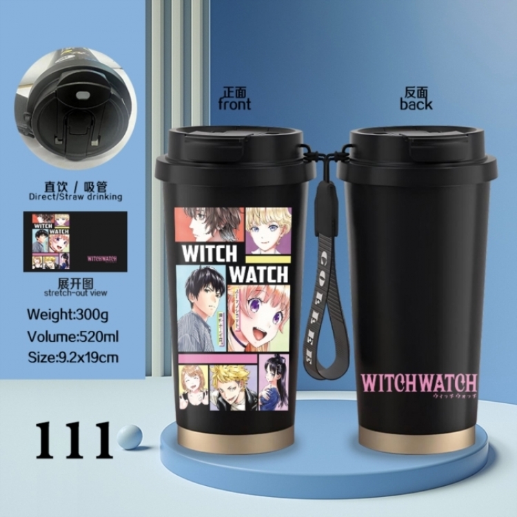 monvyushimo Anime peripheral stainless steel coffee cup 520ML