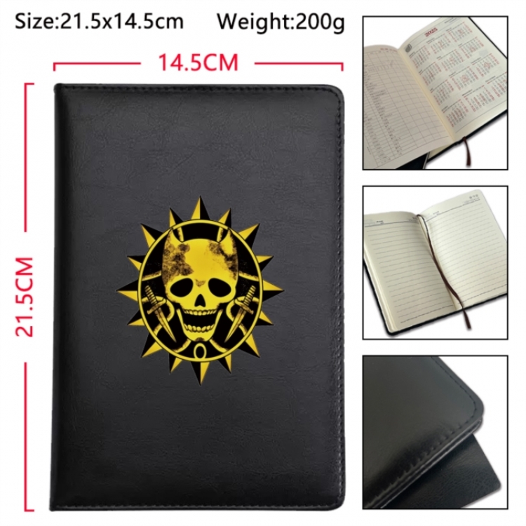 JoJos Bizarre Adventure Anime Printed PU Car Thread Notebook Hard Cover 21.5x14.5cm