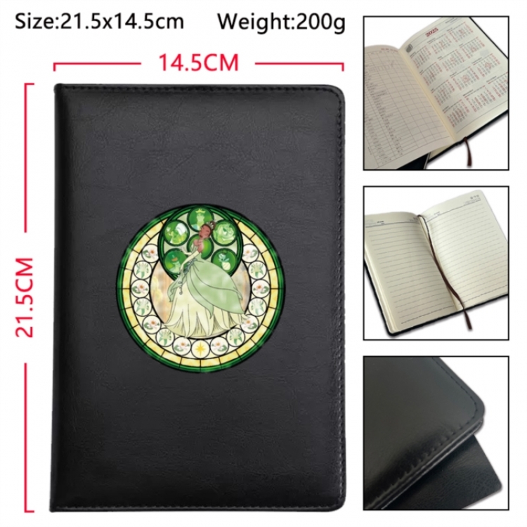 Disney Anime Printed PU Car Thread Notebook Hard Cover 21.5x14.5cm