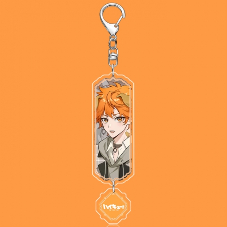 Haikyuu!! Anime acrylic Pendant Key Chain  price for 5 pcs 18543