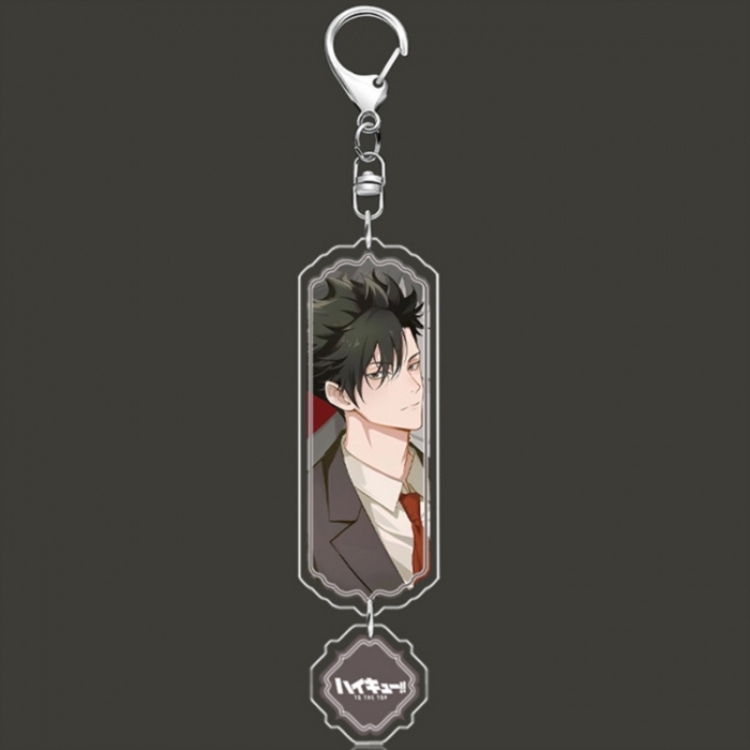 Haikyuu!! Anime acrylic Pendant Key Chain  price for 5 pcs 18548