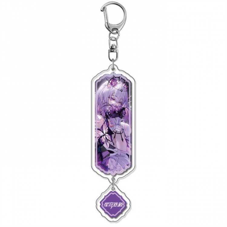 Honkai: Star Rail Anime acrylic Pendant Key Chain  price for 5 pcs 18570