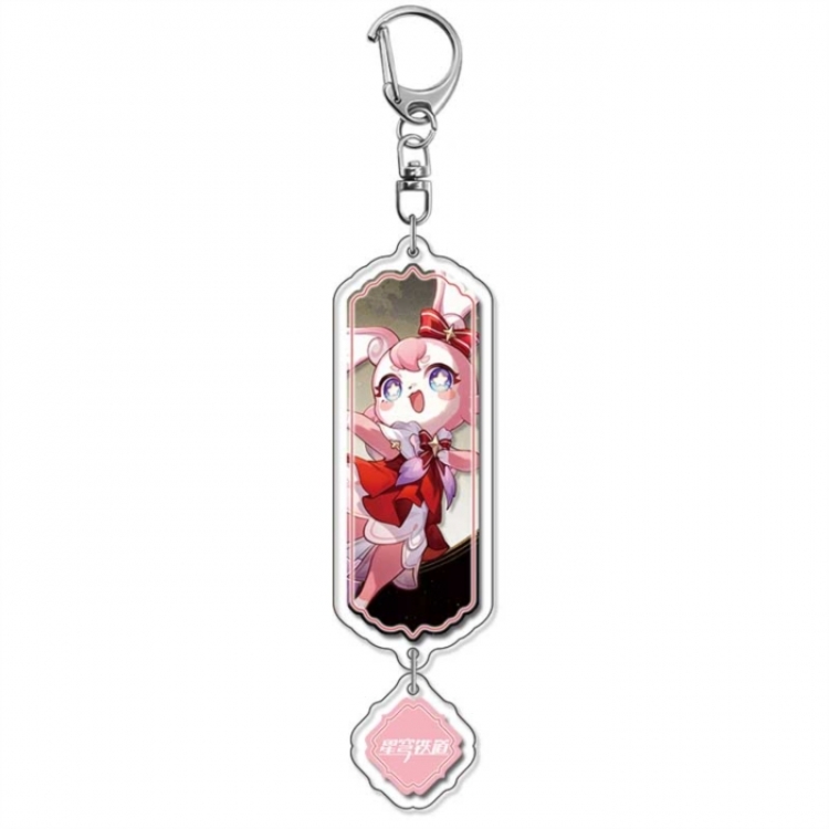 Honkai: Star Rail Anime acrylic Pendant Key Chain  price for 5 pcs 18565