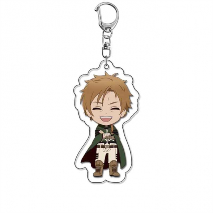 Jobless Reincarnat Anime Acrylic Keychain Charm price for 5 pcs 18556