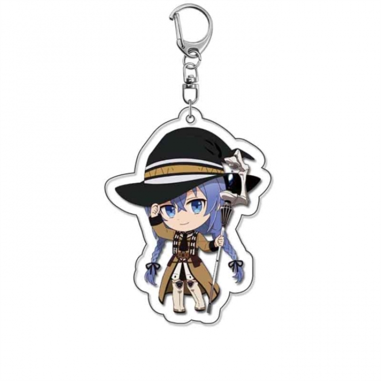 Jobless Reincarnat Anime Acrylic Keychain Charm price for 5 pcs 18553