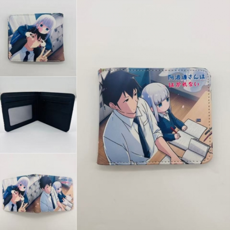 Aharen-san wa Hakarenai Full color Two fold short card case wallet 11X9.5CM