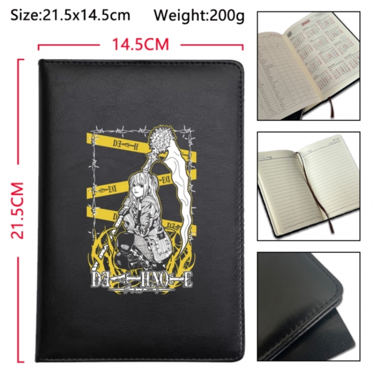 Death note Anime Printed PU Car Thread Notebook Hard Cover 21.5x14.5cm
