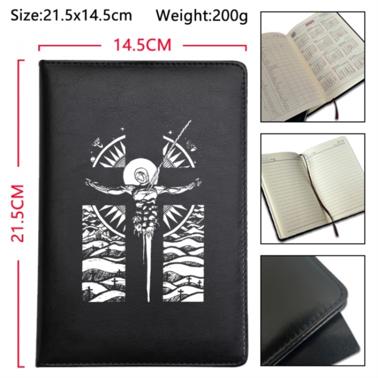 EVA  Anime Printed PU Car Thread Notebook Hard Cover 21.5x14.5cm