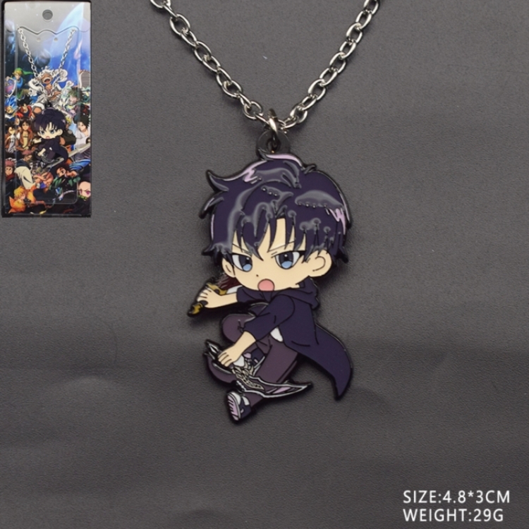Solo Leveling:Arise  Anime cartoon metal necklace pendant ornament