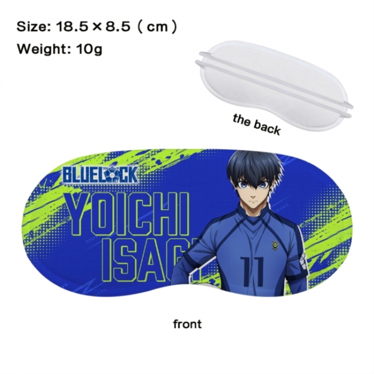 BLUE LOCK Anime full-color printed nap sleep blackout eye mask 18.5X8.5cm price for 5 pcs