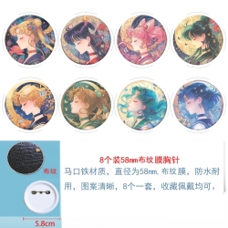 sailormoon Anime round Badge c...