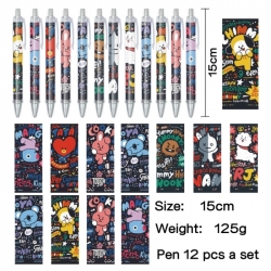 BTS Anime peripheral student c...