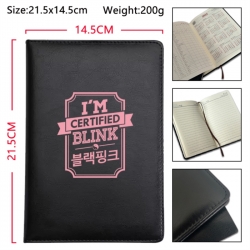BLACK PINK Anime Printed PU Ca...