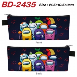 Among us Anime PU Leather Zipp...
