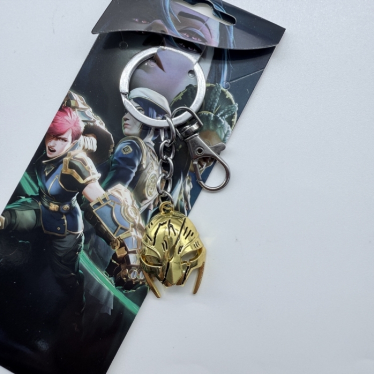 League of Legends  Animation metal keychain pendant price for 5 pcs 