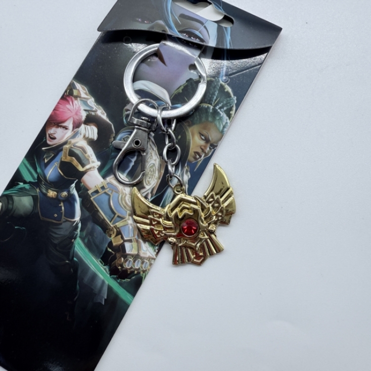League of Legends  Animation metal keychain pendant price for 5 pcs 