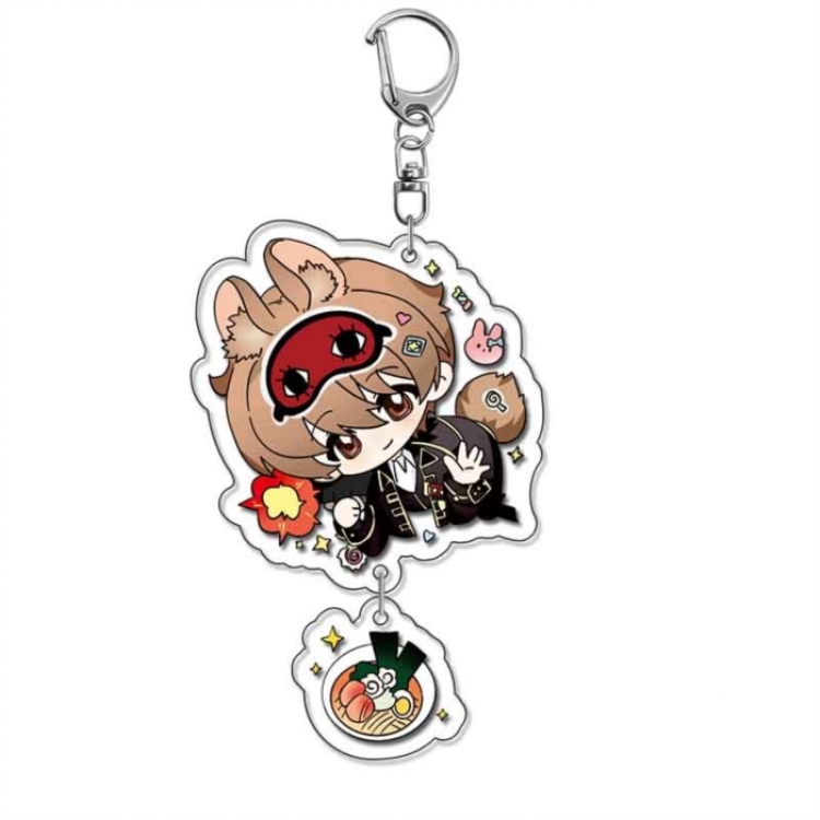 Gintama Anime acrylic Pendant Key Chain  price for 5 pcs