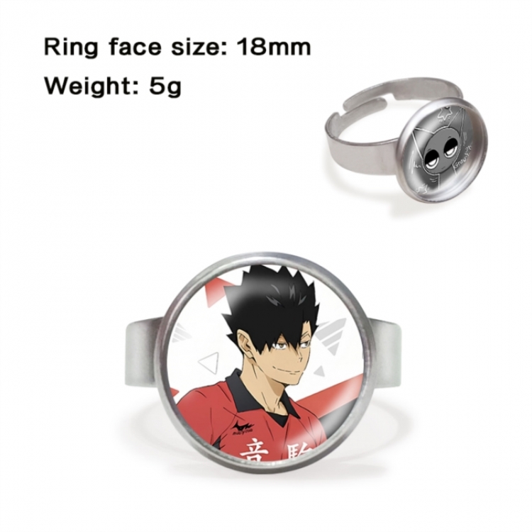 Haikyuu!! Anime peripheral gemstone ring price for 5 pcs